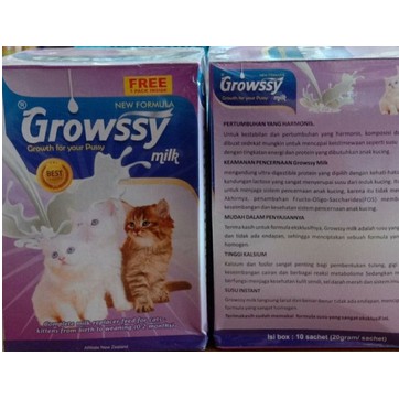 SUSU KUCING GROWSSY SACHET