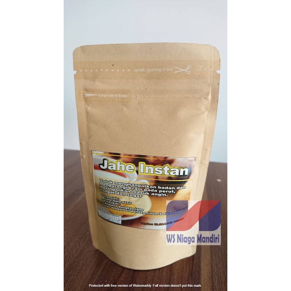 

JAHE INSTAN-PRAKATIS TINGGAL SEDUH
