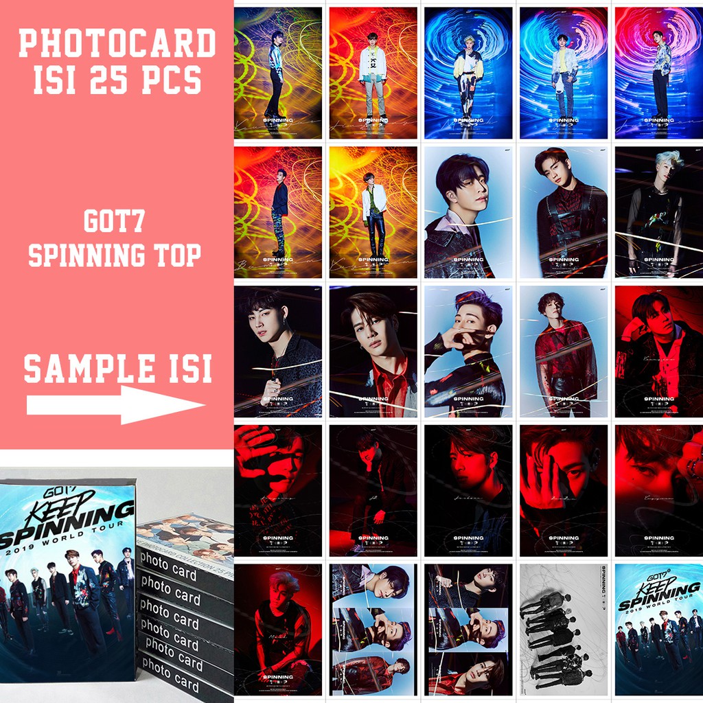 Photocard got7 1pack isi 25pcs