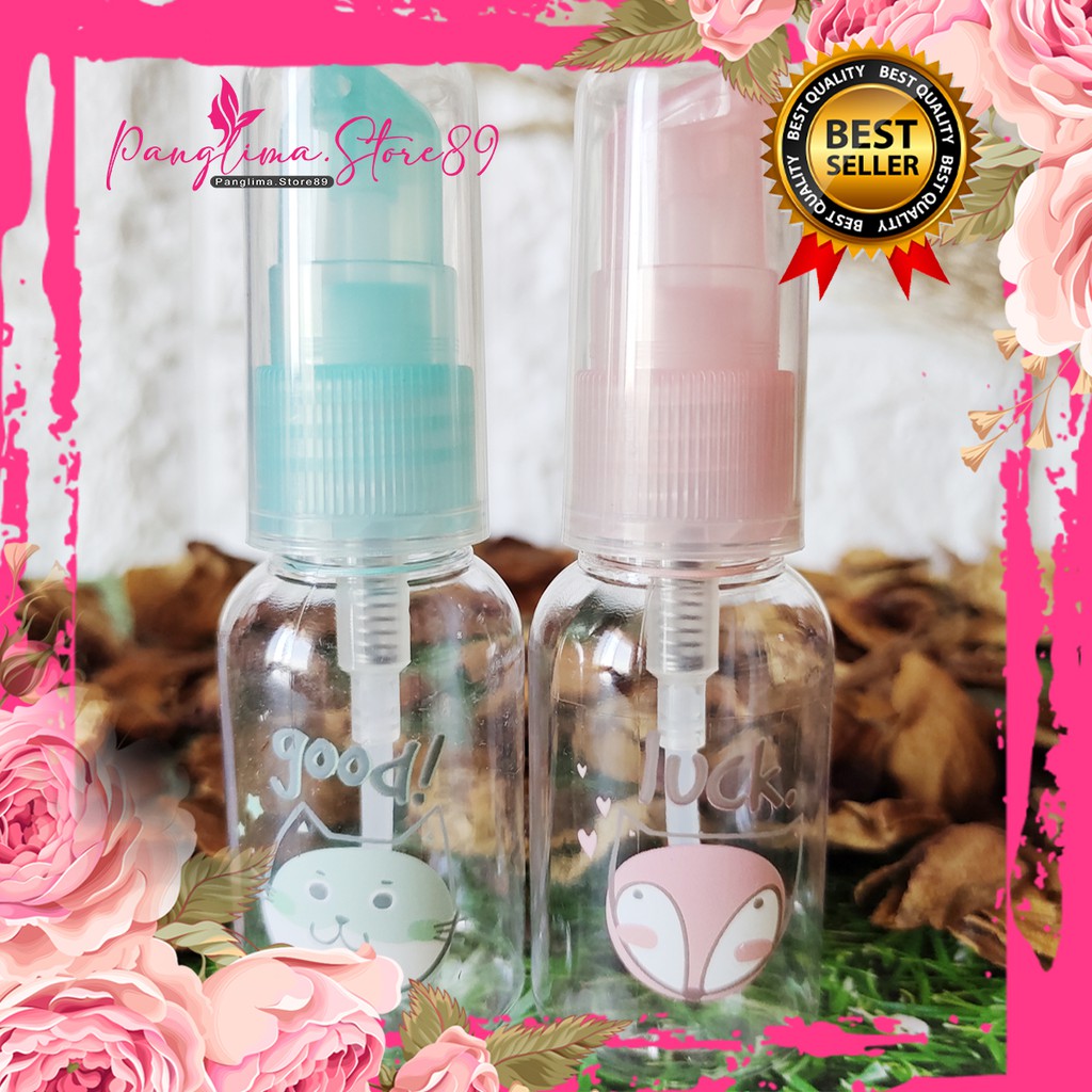 ❤️P5❤️BOTOL PUMP 30ML MOTIF CANTIK/BOTOL TRAVELINGBOTOL PUMP CANTIK/