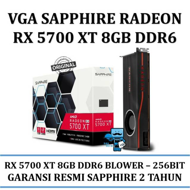 VGA sapphire radeon rx 5700 xt 8Gb