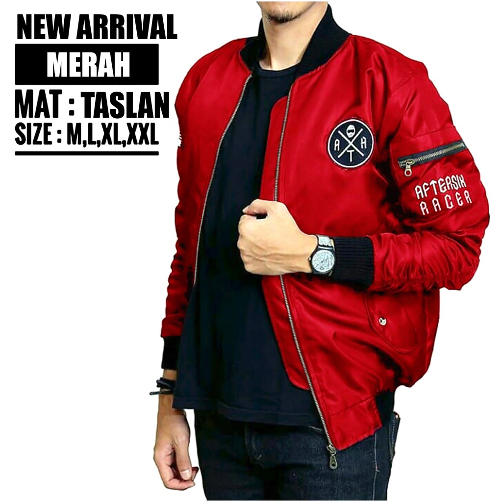 JAKET BOMBER BOLAK BALIK 2IN1 / JAKET DISTRO / JAKET MOTOR / JAKET OUTDOR / JAKET TERPOPULER