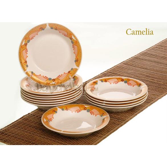 piring lontong / piring makan 9 inch Vicenza P131 (1 lusin)