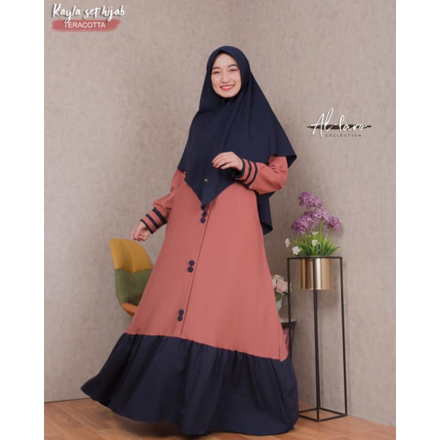 set hijab KAYLA ORI BY AL-FARO COLLECTION