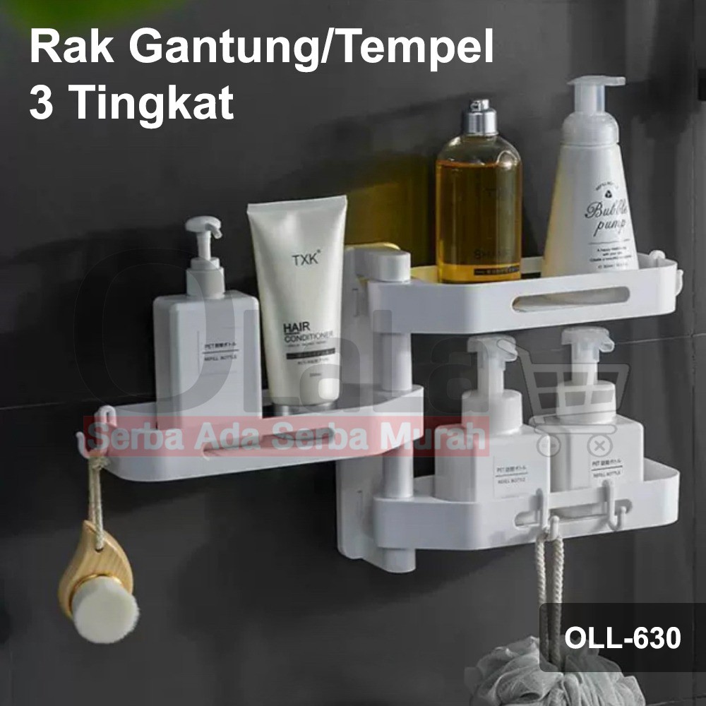 RAK GANTUNG TEMPEL 3 TINGKAT OLL-630