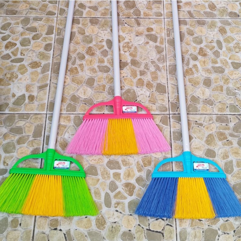 SAPU LANTAI NILON BASIC HOME LION STAR ANTI RONTOK & TIDAK MUDAH KERITING