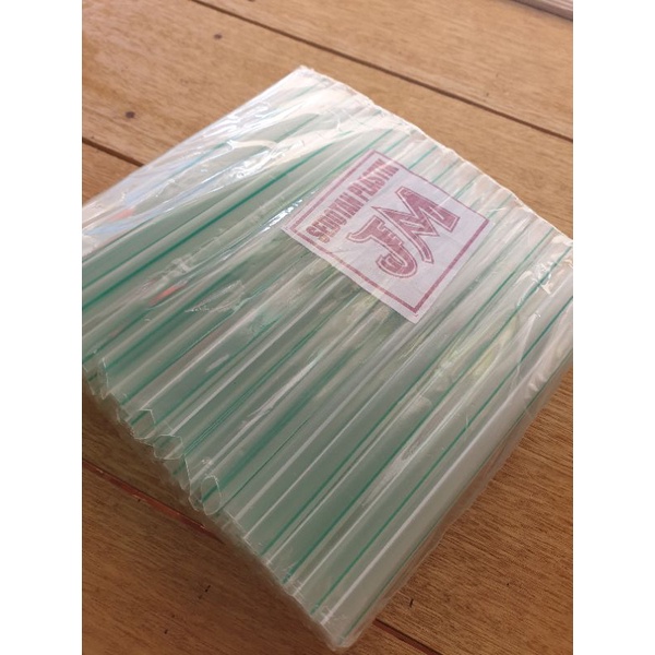 sedotan plastik/ sedotan serbaguna / sedotan boba/ sedotan lubang besar