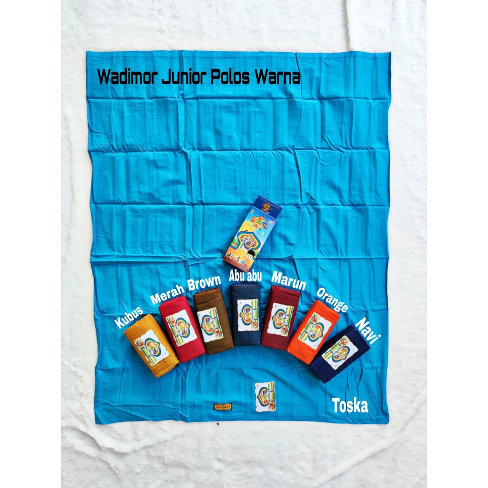 Wadimor Sarung WADIMOR/ATLAS/POHON KORMA Anak Sarung Remaja Sarung Polos Hitam/POLOS WARNA/MOTIF Ana
