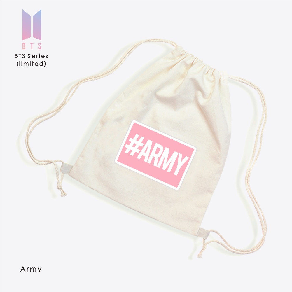 Stringbag / Tas serut Kpop Bts V jungkook RM j Hope jin