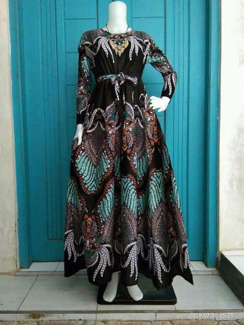 Gamis Batik Motif Baru