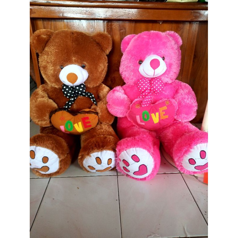 teddy bear love jumbo termurah