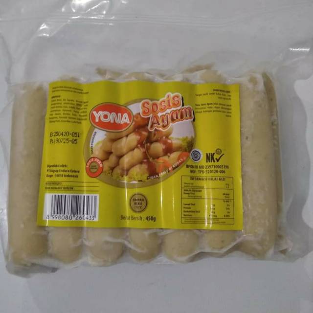 

Sosis ayam Yona 450 gr