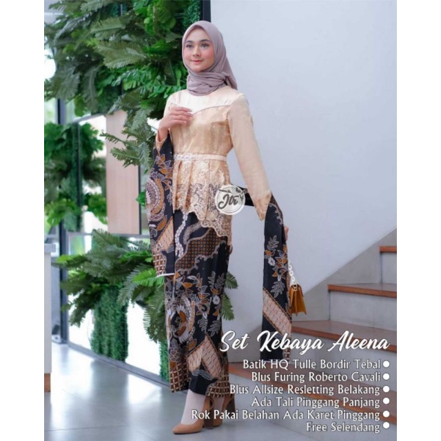 Adira Couple - Sania Ruffle Batik Couple Ori Ndoro Jowi DNT Garansi Termurah Shopee