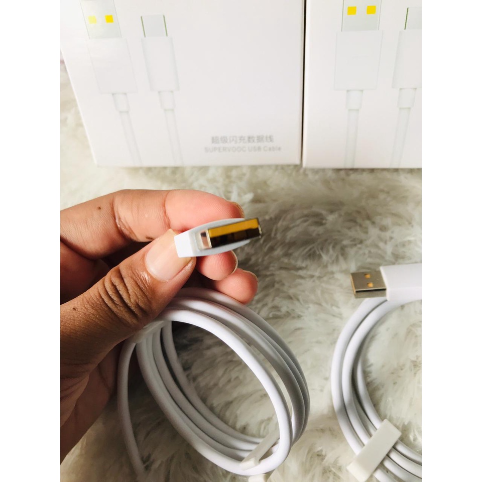 OPPO Kabel Data USB Fast Charging Cas Original Cable VOOC Micro