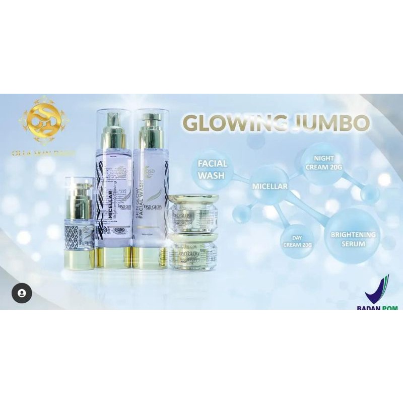 Paket Glowing Series Jumbo Olla Skin Daily