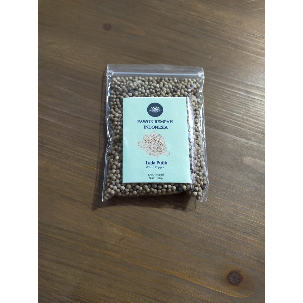 

Lada Putih (White Pepper) 100 gram