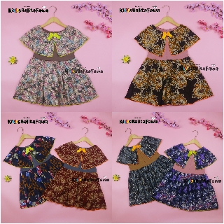 Dress Irene size 1 2  Tahun  Dres Batik  Cape Anak 