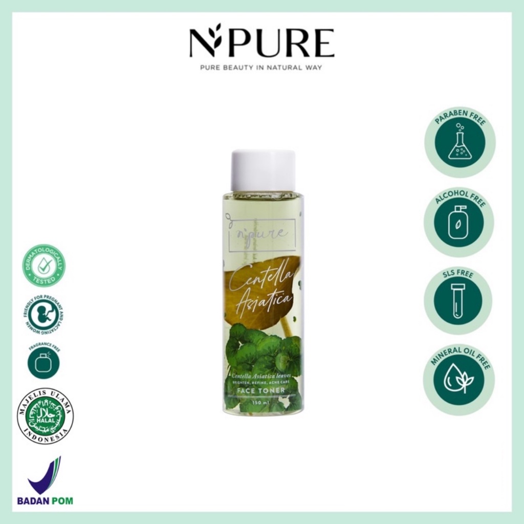 NPURE CENTELA ASIATICA TONER 30ml [ MINI PACK ]