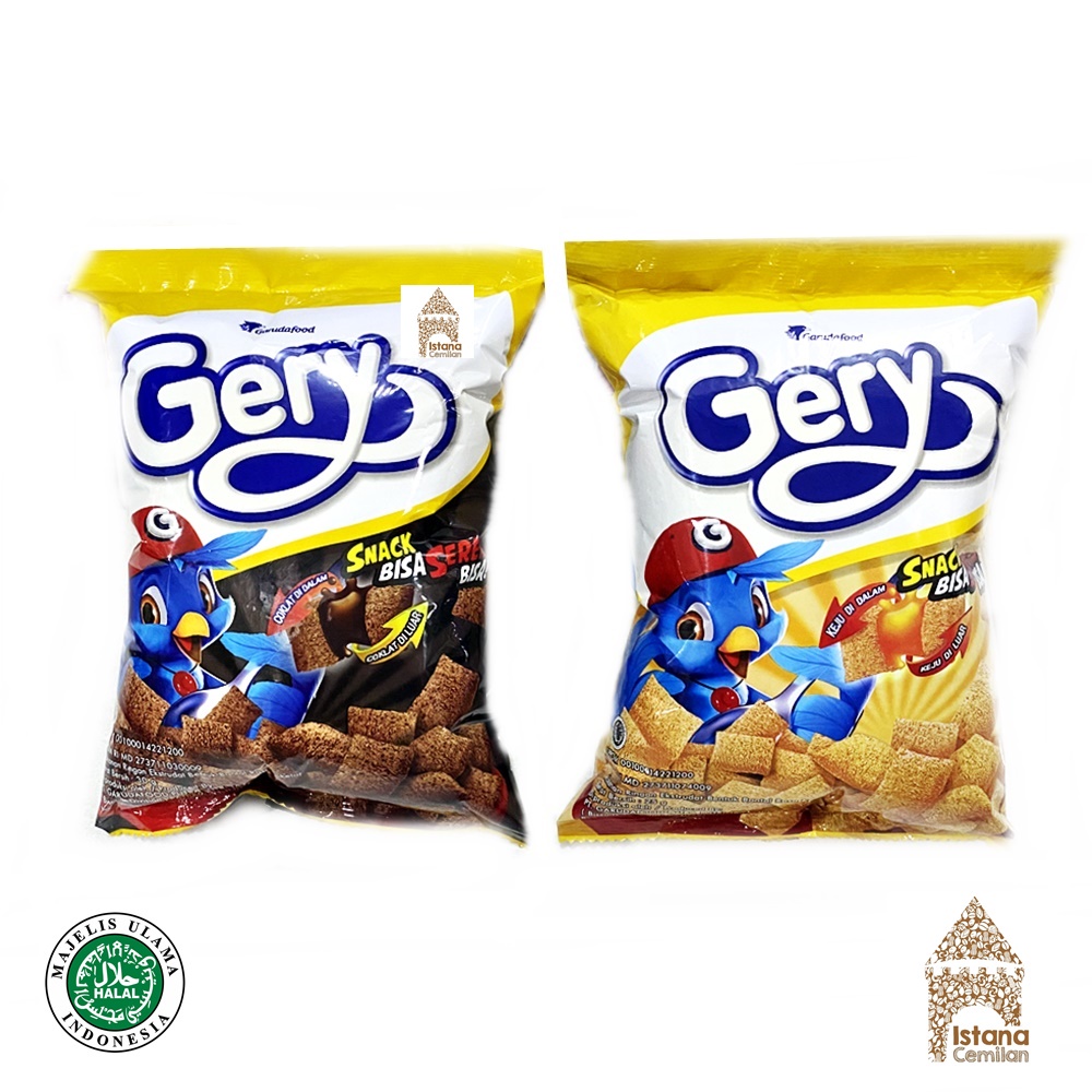 Gery Snack Sereal Bantal Cokelat / Keju 30 Gram