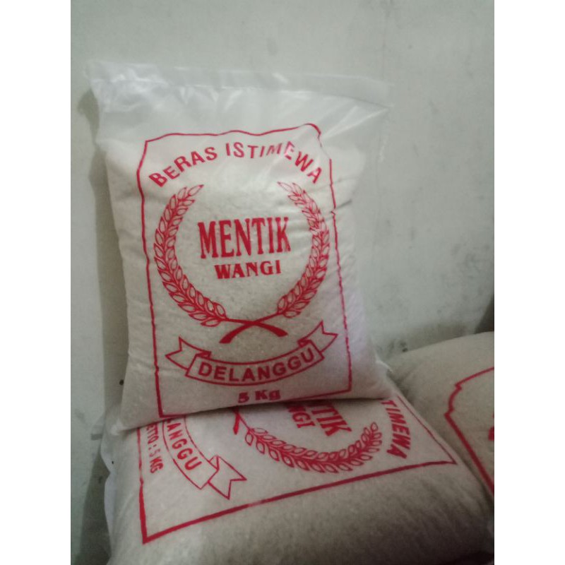

Beras Mentik Wangi Delanggu 5kg