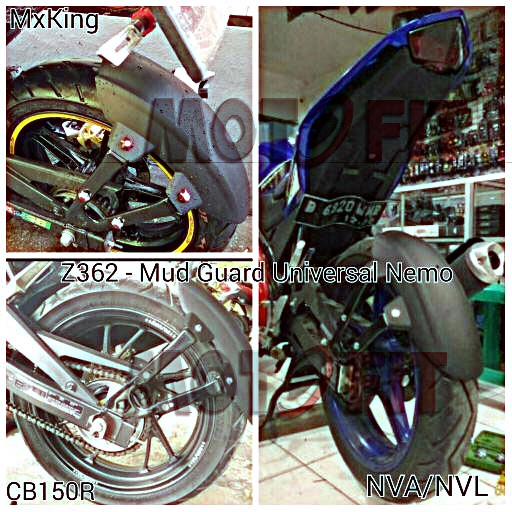 BAROKAH GAMIS mud guard MXKING vixion nvl nva ovi vixion scorpio byson cs1 Mudguard