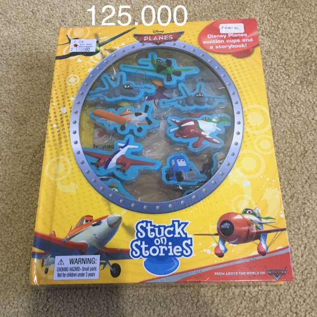 Buku BBW PLANES disney stuck on stories