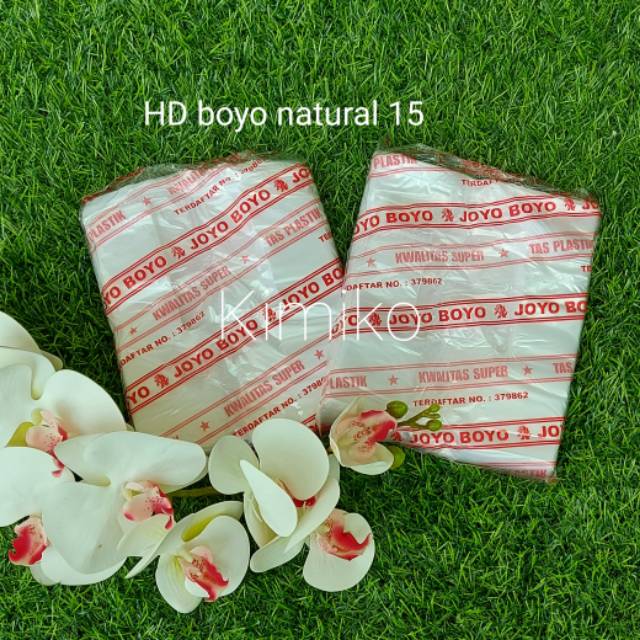 

❤Recomended❤ Kantong kresek plastik BOYO 15 . Kantong plastik transparan