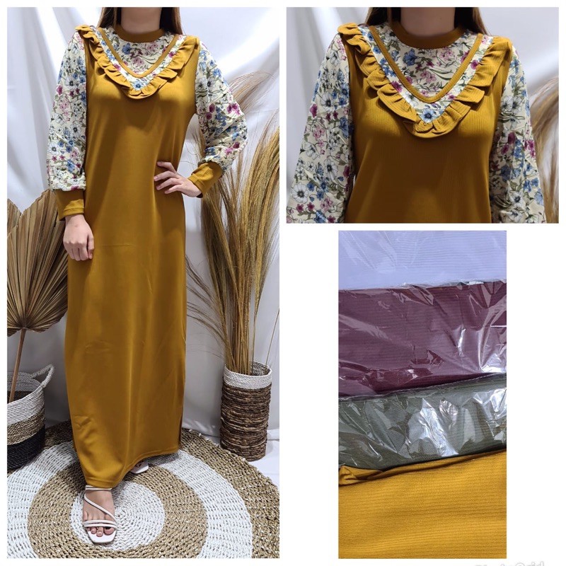 Gamis knit melati by Cavell