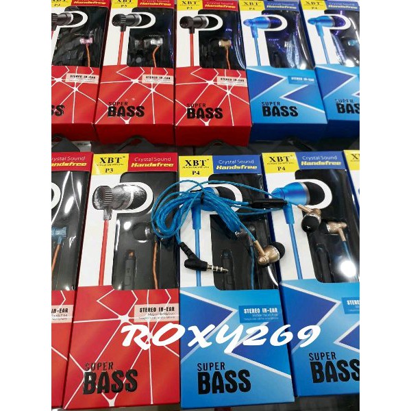 ORIGINAL Headset HF Handfree Megabass Mega Bass - Earphone Hedset Hetset Henset Megabas Bas Semua
