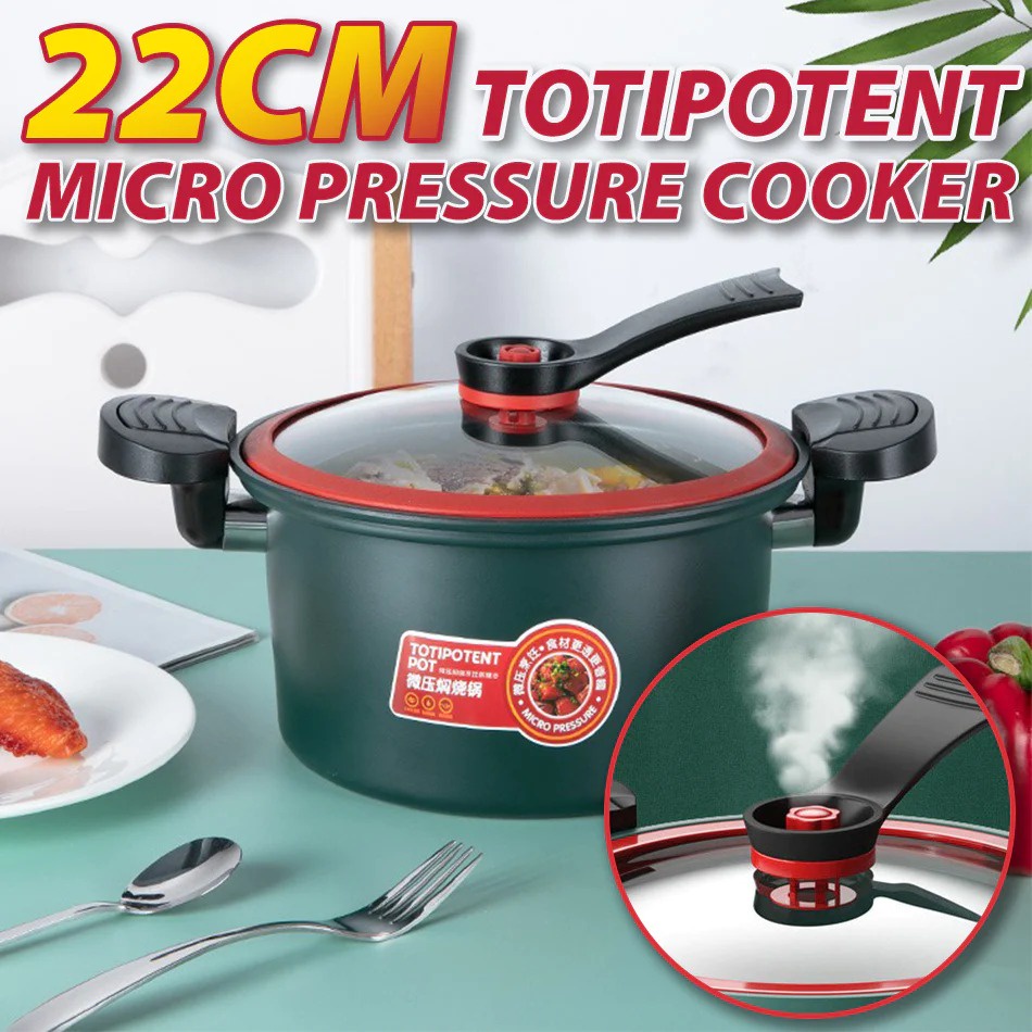 NEW ORIGINAL Anti Lengket Panci Presto 3,5 Liter Micro Pressure Cooker Viral