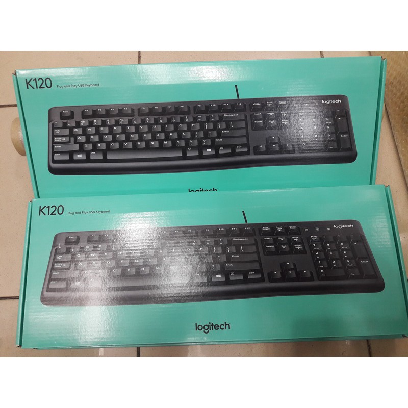 Keyboard Kabel USB Logitech K120 Garansi RESMI Logitech Indonesia