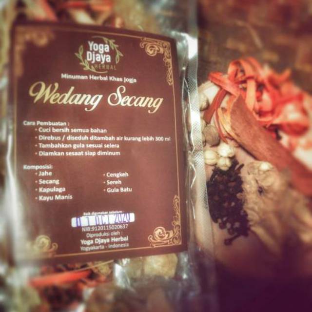 

WEDANG SECANG ASLI JOGJA isi 5pcs ~ YOGA DJAYA HERBAL