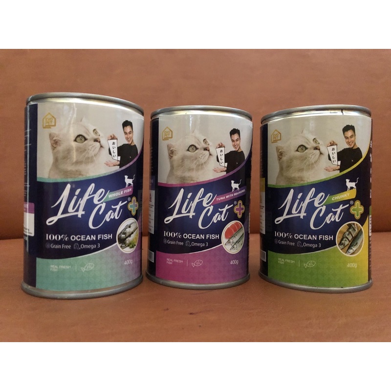 [KALENG] Life Cat Kaleng 400 gram