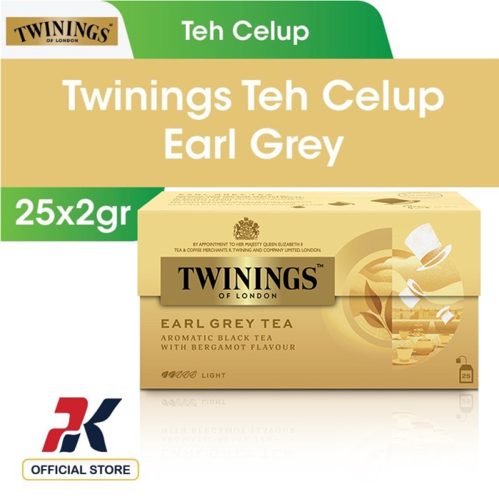 

Twinings Teh Celup Earl Grey 25x2gr