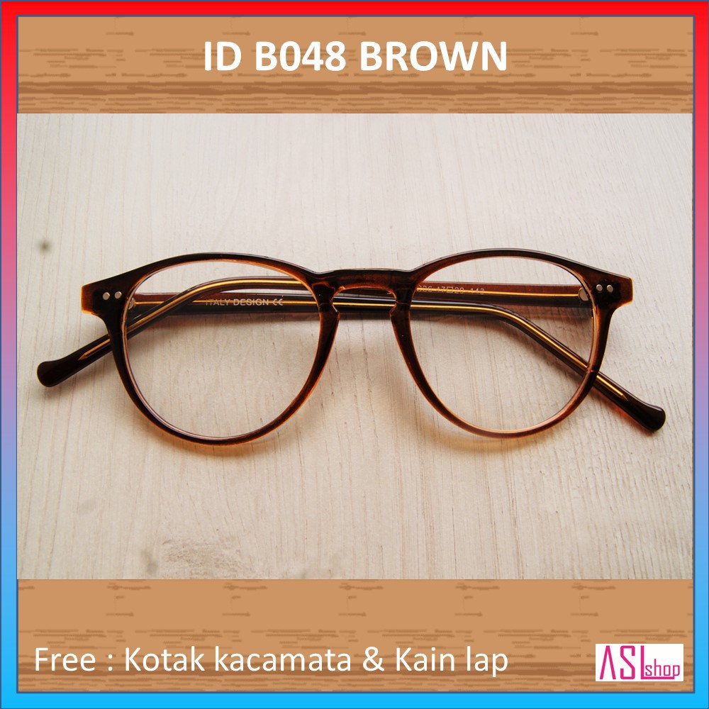 FRAME DAN KACAMATA MINUS KOREA (KODE : ID B048)