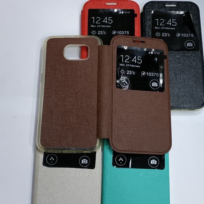 SAMSUNG S6 / G920 sarung flip cover ume/ sarung model buku