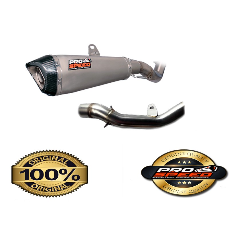 Prospeed Exhaust Kawaski Z800 Slip On Shark Titanium Series