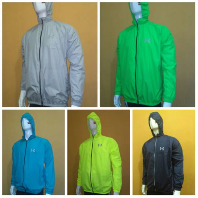 Jaket Running Import Under Armour