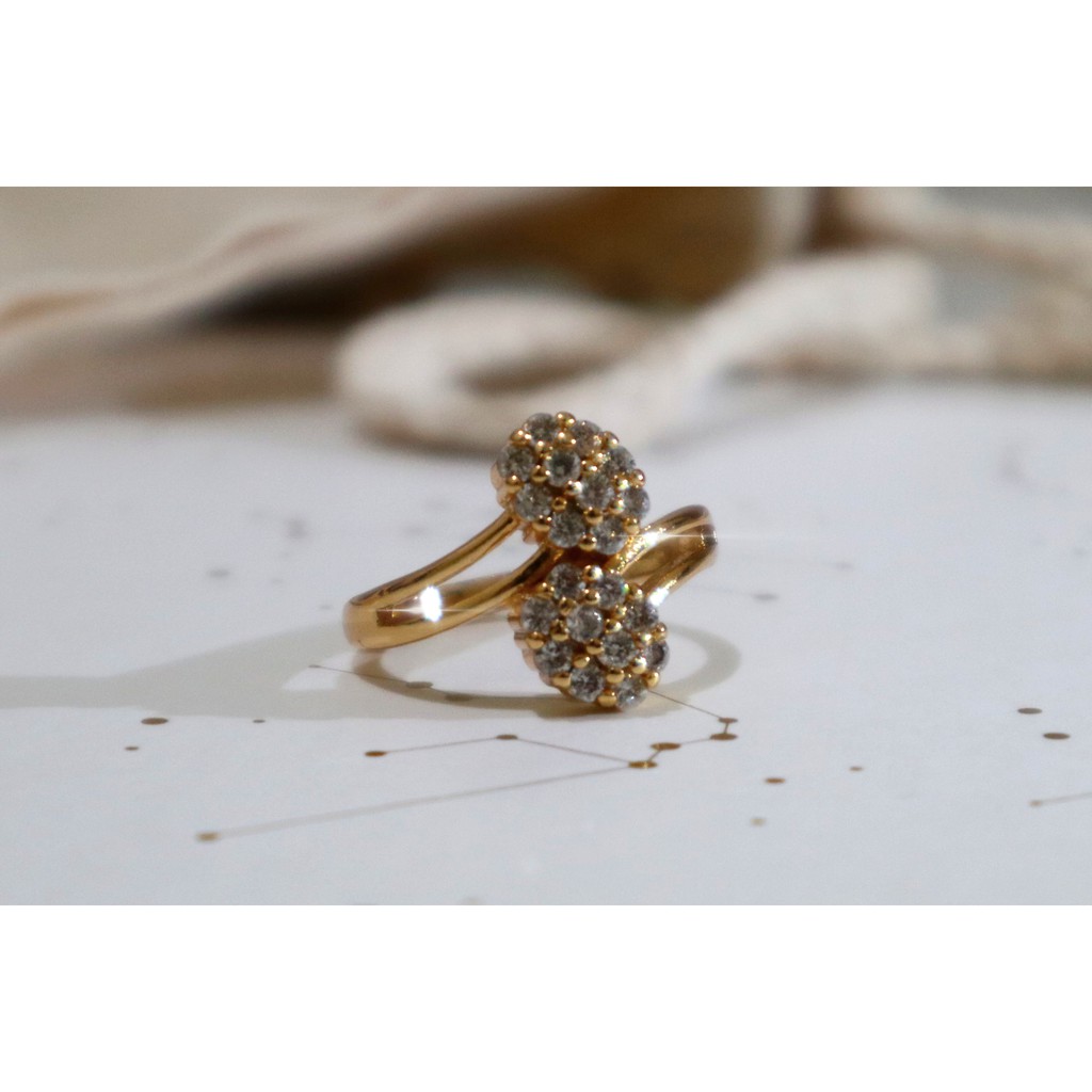 Kenten Acc - Cincin Emas Permata Perhiasan Wanita Fashion Dewasa
