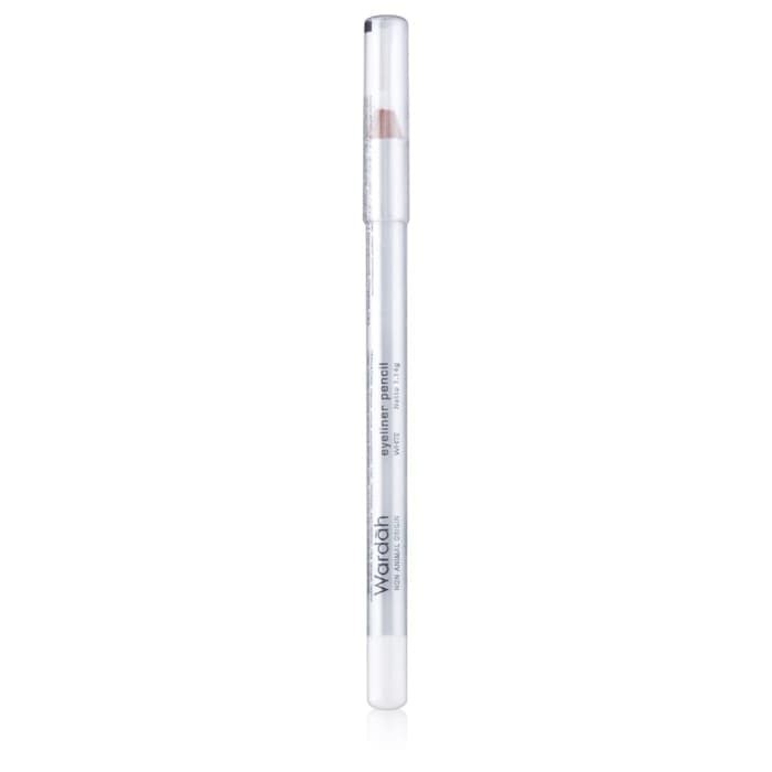 Luckyshop WARDAH EYELINER PENCIL WHITE / WARDAH EYELINER PENSIL PUTIH by Ilegan.id