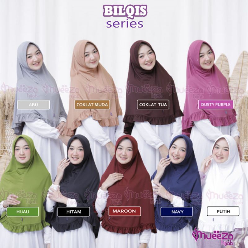 Mueeza Hijab - Bilqis Hijab // Hijab Bilqis