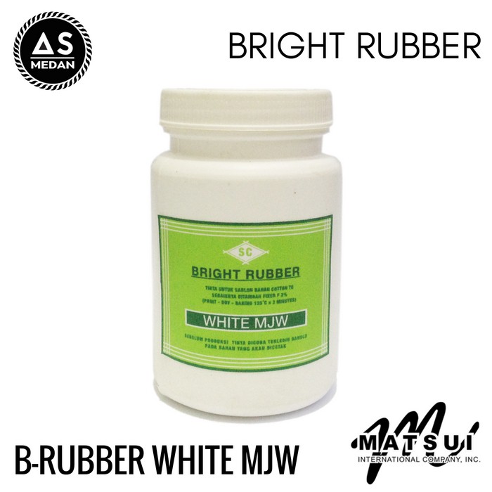 Harga Promo Tinta  Sablon  Matsui Bright Rubber White Mjw 