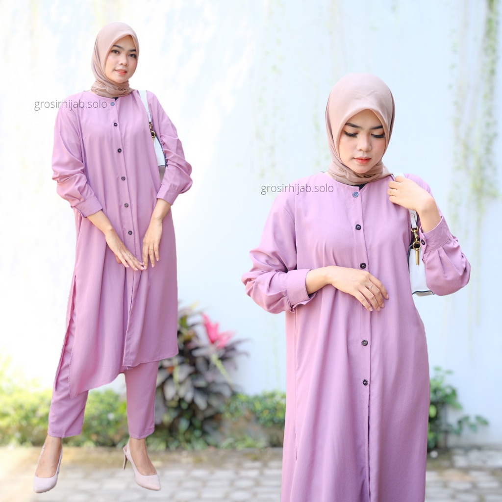 (MSB) ONE SET DIVYA DAILY TUNIK SET WOLFIS PREMIUM