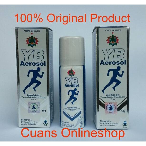 

YUNNAN BAIYAO YB AEROSOL SPRAY 50 GR. YUN NAN BAI YAO