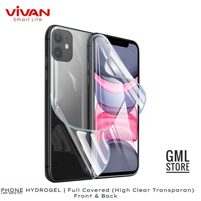 Anti Gores Plastik Hidrogel VIVAN Hydrogel Clear Huawei NOVA 2I 2S 3 3E 3I 4 LITE 2017 LITE+ LITE