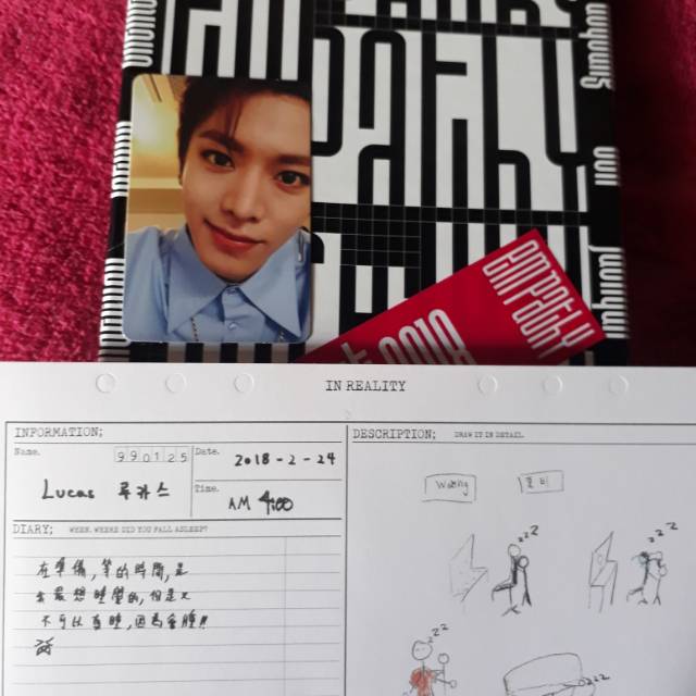 NCT 2018 EMPATHY ALBUM AND PC