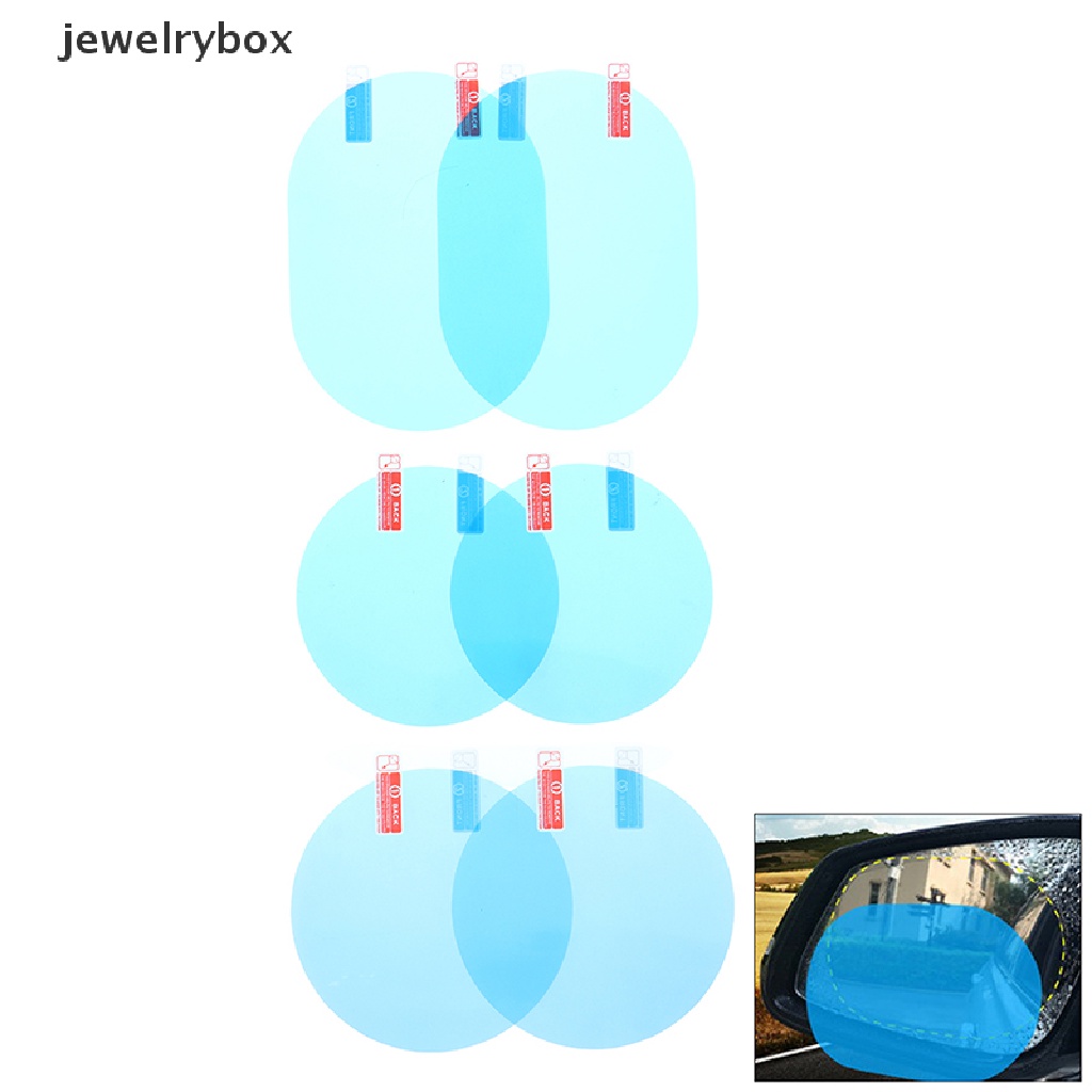 2pcs Pelindung Kaca Spion Mobil Anti Hujan / Kabut