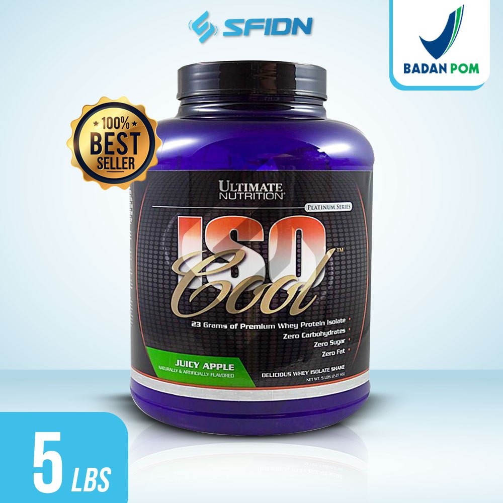 Jual ULTIMATE NUTRITION ISO COOL 5 LBS Whey protein isolate 5lbs