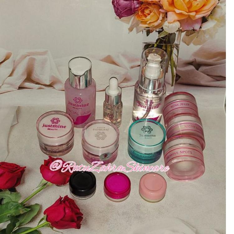 ECERAN JASMINE BEAUTY SKINCARE/NIGHT CREAM/DAY CREAM/TONER/SERUM/SABUN {END.21Jl22ᴺ}