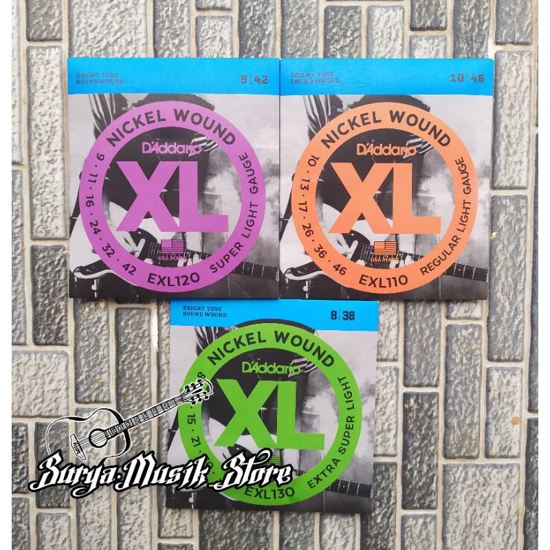 Senar Gitar D'Addario Elektrik